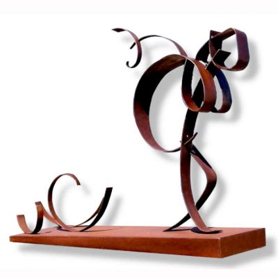 escultura-acero-corten-tenerife-aliviandoequipaje